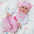 BABESIDE 5Pcs Reborn Baby Doll Clothes - Outfit Accessories Set for 17-22 Inch Dolls