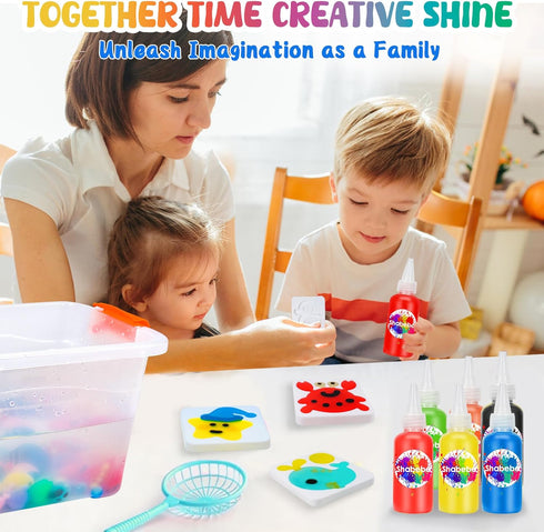 20 (2 18 3+ Magic Water Elf Toy Kit Magic Gels Glow-in-The-Dark) & Sea Creature Molds, DIY Aqua Fairy Water Gel Crafts