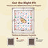 Wirhao 71'' 59'' Baby Play Mat for Floor, x Thicken Foam Soft Padded Mat for Baby, Playpen Mat for Toddlers Infant