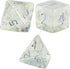 Gate Keeper Games and Dice: Holographic Dice - Unicorn 7pc Set, Transparent Holographic Glitter Swirl