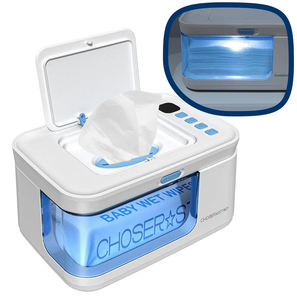 Baby Wipe Warmer and Dispenser Portable Heated Diaper Wipe Heater with Fast