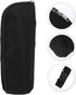 Insulated Milk Bottle Pouch for Babies Black Thermal Feeding Bottle Bag with Zippered Closure for Travel and Daily Use