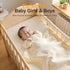 FUFVUTI 3Pcs 32"x16" Set Soft Muslin Bassinet Sheets Breathable Cotton Fitted Sheets for Bassinet, Changing Pad