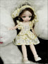 Anime BJD Doll 1/7 SD Dolls, 9 Inch 18 Ball Jointed Doll, DIY Toys with Clothes, Best Gift for Girls Kids