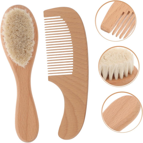 Shampoo Hair Brush Comb Scalp Scrubber Detangler Brush Gentle Soft Bristle Bath Newborn Scalp Cleaning Tool Easy