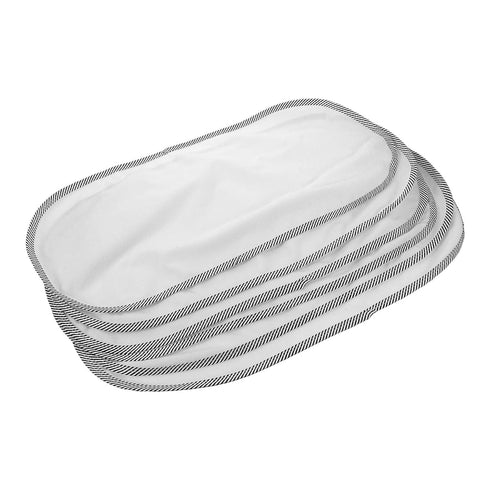 MAJORMENCH 6pcs Waterproof Portable Changing Pads for Travel and Home Use Soft Washable