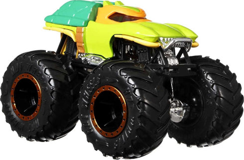 Hot Wheels Monster Trucks Toy Trucks 2-Pack - Demolition Doubles Set of 2 Vehicles in 1:64 Scale, for Kids & Collectors