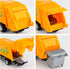 BDTCTK Man Garbage Truck Toy - Zinc Alloy Die-Cast Pull-Back Model Car, Festive for Boys & Girls, Collectible