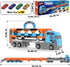 2-in-1 3-8 2-4 2 16 2-3 Race Truck Car Toys for Years Old Boys Girls, trucks for toddlers years Foldable Transport Car