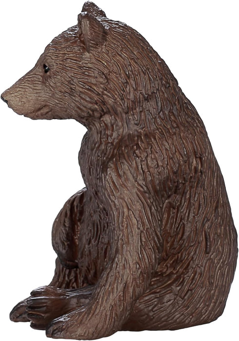 MOJO Realistic Grizzly Bear Cub Hand Painted Wildlife Toy Figurine