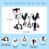 Car Seat Toys for Babies 0-6 Months, Black and White Spiral Toys for Infant, High Contrast Stroller Toys