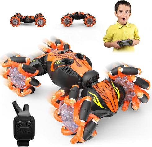 Kidstinct 1:16 Gesture Sensing RC Stunt Car, Hand Controlled Remote Control Twist Cars