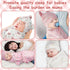 6 Pack Ramede Preemie Swaddle Blanket with Hats Sleep Swaddle for Baby Boy Girl Preemie Newborn Sacks Soft Cotton