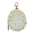 PYBUG Wildflowers Round Pacifier Storage Case, Polyester & TPU Lined with Hook Buckle,