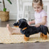 Melissa & Doug Giant Dachshund - Lifelike Large Stuffed Animal Dog