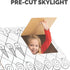 Bankers Box at Play Color in Treats N' Eats Playhouse, Cardboard Playhouse and Life Size Craft Activity for Kids and