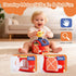 ZXHWTG 6-12 6 7 8 9 10 1st 1 Baby Toys Months, Soft Barn Montessori Sensory Infant Toy for Month Old, Birthday Baby