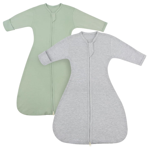 Roksuma Transition Swaddle Baby Sleep Sack 6-12 Months, Transitional Swaddle Sack Arms Up