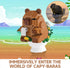 10-14,Micro (M3147) Capy-bara Mini Building Blocks for Kid,Party Favors for Kid Blocks Capy-bara Gift for Boys Girls