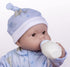 13" Set 2+ Twins Realistic Soft Body Baby Dolls | JC Toys - Berenguer Boutique | Twins Gift with Removable Outfits