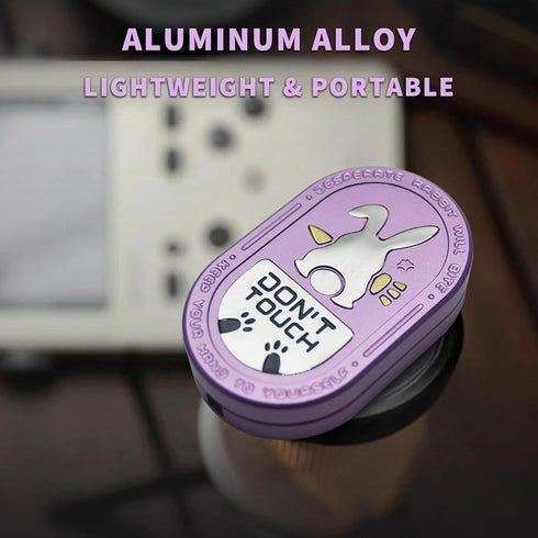 Desperate Rabbit Fidget Slider | Aluminum Alloy Version | Lightweight & Portable | EDC Metal Fidget Toys Adults ADHD