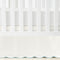 Lush Decor Coastal Chic Scalloped Edge Baby Crib Skirt Single 28" W