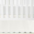 Lush Decor Coastal Chic Scalloped Edge Baby Crib Skirt Single 28" W