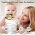 suhunide 0-6 3-24 Baby Rattles Teething Toy for Babies Months, Avocado Design BPA Free, Teething Relief for Infant