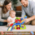 1 2 4 12-18 1st 1-3 Marstone Toddler Toys Year Old Boy Gifts: Dinosaur Slide with Animal Cars Educational Baby Toys