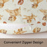 Wicbfdfv Cute Dogs American Football Nursing Pillow Cover Stretchy Removable for Baby Girls Boys Puppy Dog Baseball