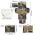 EtherSpher Gothic Black Gold Flowers Reusable Changing Table Pads with Tissue Pocket Diaper mat Changing pad Travel