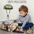 Set Playset, deAO Military Helicopter Toys Army Men Army Toys with Soldier Action Figures, Combat Truck, Motorcycle