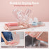 6 1 Set in Baby Bottle Cleaner with Drying Rack,Silicone Baby Bottle Brush,Straw Brush,Nipple Brush,Soap Dispenser