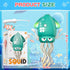 MACALOCA Tummy 3-6 6-12 12-18 1st Dancing Squid Baby Toy, Dancing Octopus Time Toys for Toddlers, Infant Crawling