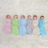 Woombie 5-13 lbs Original Baby Swaddling Blanket - Soothing, Cotton Baby Swaddle with Zipper - Wearable Newborn
