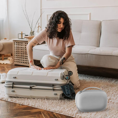 Gowing 2 Wearable Breast Pumps Carrying Case, Hard Shell Case with Removable Tray, Watertight Breast Pump Storage Bag