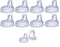 Nuby Replacement Silicone Spouts - 10 Pack for Item 890 and 891