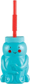 Amscan Blue Octopus Cone Sippy Cup - 10.8 Oz (1 Pc) - Easy-Grip Plastic Drinkware for Children's Events & Parties