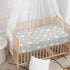 Winpema 28"x52" White Cute Stars Fitted Crib Sheet Stars Baby Crib Sheet Fit Standard Crib and Toddler Mattress,Crib