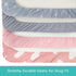 4 Pack Pack Pack 27x39 and Play Fitted Sheets Compatible with Graco n Play Playard, UPPAbaby Remi and Other Playpen