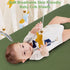 Boys-2 Pack 24"x 38" Muslin Mini Crib Sheets for Girls & Soft Baby Mattress Sheets Fitted-No Slip Neutral Toddler