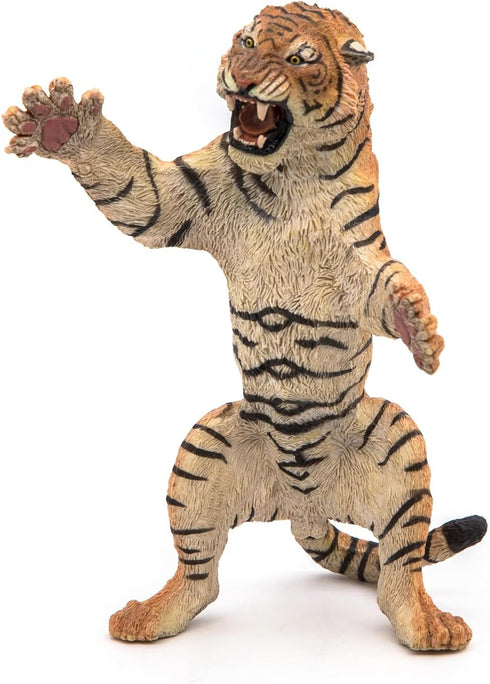 Papo Sumatran Tiger Figurine, Wild Animal Toy for Kids Age 3+, Hand-Painted, 10.5 x 9.5 x 12.5 cm
