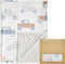 DuShow Cars Baby Blanket for Boys - Ultra Soft Double Layer Minky