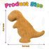 Dino Nuggets Pillow Plush, Dinosaur Chicken Plush Nuggets Pillow for Funny Birthday Gifts, Cute Funny Stuffed Animals