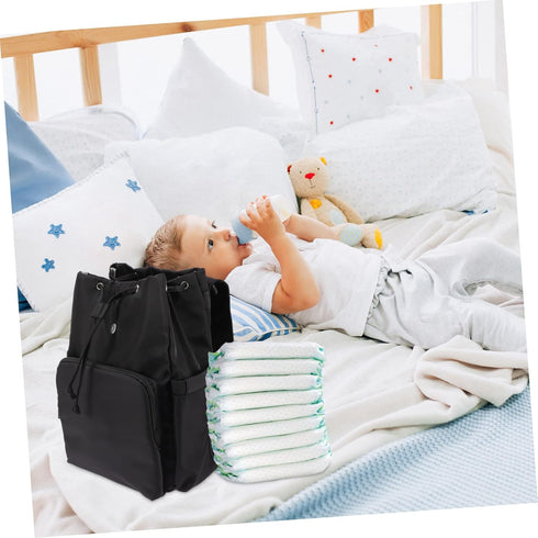Mommy Backpack Backpack Toddmomy Diaper Bag Waterproof Drawstring Baby Diaper Changing Pad for Newborns Travel