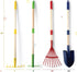 Play22 Set 4-Piece Kids Garden Tool Toy - Shovel, Rake, Hoe, Leaf Rake, Wooden Gardening Tools for Kids Best Outdoor