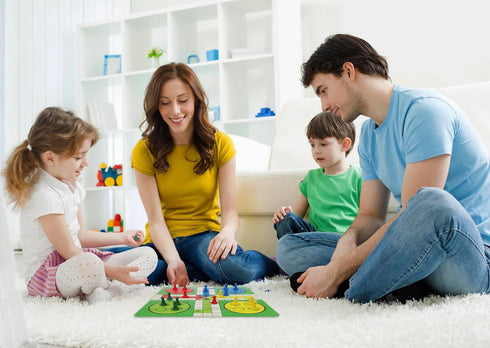 100 100 5 3 Merchant Ambassador: Classic Games, Games, Enjoy Different Games, Includes Double-Sided Playing Boards, Fun