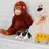 Toyvian Dairy Cow Kids Toys - 20 PCS Mini Cattle Plastic Cow Figurines, Farm Animal Collectibles
