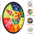BELLOCHIDDO 14" Dart Board for Kids, Dart Game for 3-10 Years Old with 8 Sticky Balls, Indoor Outdoor Party Toys