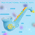 KT1 Contixo Toy Saxophone, Blue Digital Saxaboom, Trumpet, Clarinet with Light & Sound, Early Education Musical